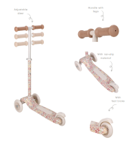 Little Dutch 3-Wheel Scooter Sunny Flower Art.LD6085.OFFWHITE