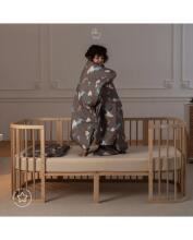 Waldin Baby Collection Bed Crib  7 in 1 Art.297431 Natural Koka daudzfunkcionāla gulta 7 vienā ar matraci