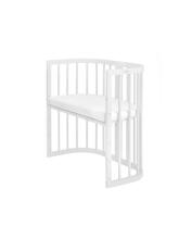 Waldin Baby Collection Bed Crib  7 in 1 Art.297432 White Многофункциональная деревянная кроватка-трансформер 7 в 1 с матрасом