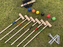 Bex Croquet outdoor game for 6 players: Family