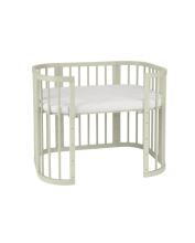 Waldin  Bed Crib  5 in 1 Art.297546 Olive Koka  daudzfunkcionāla gulta 5 vienā ar matraci