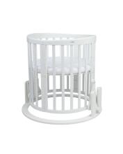 Waldin  Cradle for the 7in1 Crib Art.297562 White Šūpošanās mehānisms 7in1 bērnu gultiņai.