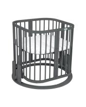 Waldin  Cradle for the 7in1 Crib Art.297564 Graphite Механизм качания для многофункциональной детской кроватки 7-в-1.