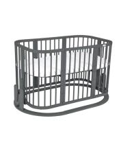 Waldin  Cradle for the 7in1 Crib Art.297564 Graphite Механизм качания для многофункциональной детской кроватки 7-в-1.