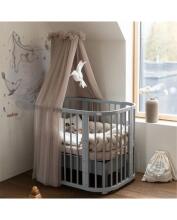 Waldin Basic Mattress for 5in1 Crib Art.297565 Comfortable two-section mattress for a 5-in-1 crib