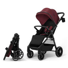 KINDERKRAFT Коляска GRANDE 2 темный рубин