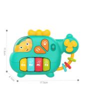 WOOPIE BABY Интерактивный пианино вертолет слон Музыкальные звуки 18м+