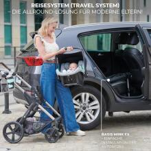 Kinderkraft Moov2 Air 4 in1 Art.297979 Beige Bērnu ratiņi četri viena ar bāzi Isofix