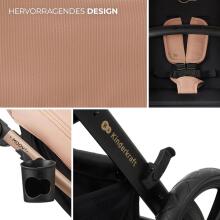 Kinderkraft Moov2 Air 4 in1 Art.297980 Grey  Детская коляска 4 в 1 c базой Isofix