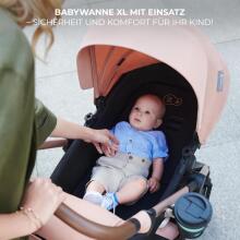 Kinderkraft Moov2 Air 4 in1 Art.297982 Black Bērnu ratiņi četri viena ar bāzi Isofix