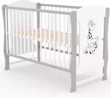 Elf Bed Zephyr Art.298040 White Bērnu koka gulta 120x60cm
