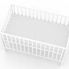 Elf Bed Сlassic Drawer Art.298083 Grey Bērnu koka gulta ar atvilktni 120x60cm