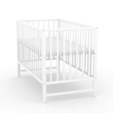 Elf Bed Сlassic Drawer Art.298084 White Bērnu koka gulta ar atvilktni 120x60cm