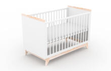 Elf Bed Vigo Art.298087 Black Детская деревянная кроватка 120x60см