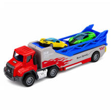 Kravas auto ar rampu transportieris palaišanas automašīnu atsperes 1:55