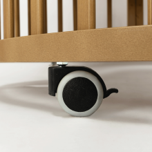 Elf Bed Crib Ovi  3 in 1 Art.298149 Cashmere  Koka  daudzfunkcionāla gulta 3 vienā ar matraci