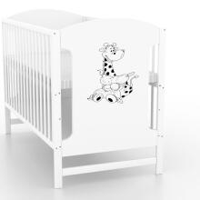 Elf Bed Meadow Art.298165 White Bērnu koka gulta  120x60cm