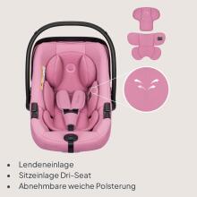 Lionelo Astrid I-Size Art.298319 Pink Coral Bērnu autosēdeklis (0-13 kg)