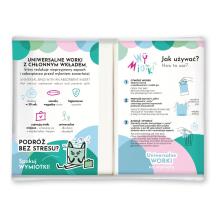Vomit Bags with Absorbent Pad – 6 pcs., Wymiotki