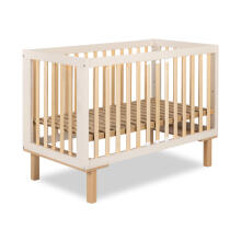 KLUPŚ Bed 120x60 with Barrier LAURA II Champagne