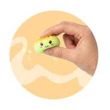 Rainbow Squeeze soft dumpling Ø6cm, 6 assorted