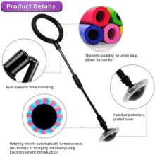 Flashing Jump LED Ring Art.299005 Glowing Jumping Ball, Flashing Skip Ball, Foldable Flash Jumping Ball