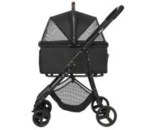 Qppet Pet Stroller Bobbie Pet Black 6961