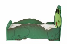 Plastikinė Dino Big Art.29913 Vaikiška lova su čiužiniu 200x90 cm