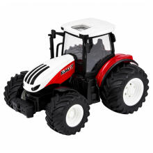 Tālvadības traktors ar izkraušanas piekabi, gaismas, skaņas 1:24