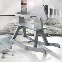 Kidsworld Rocking Horse Art.299213 White  Bērnu koka šūpuļzirgs