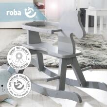 Kidsworld Rocking Horse Art.299213 White  Bērnu koka šūpuļzirgs