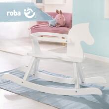 Kidsworld Rocking Horse Art.299213 White  Bērnu koka šūpuļzirgs