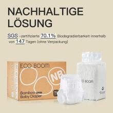 Eco Boom  Organic Bamboo Art.299482 Ecological diapers made of bamboo fiber size 2, 3-8 kg