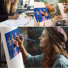Pop Painting by Numbers Huntrix Art.299483 Рисуй по номерам