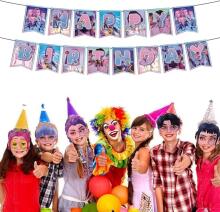 Paper Party Masks Huntrix Art.299487 Маска карнавальная из бумаги,1 шт