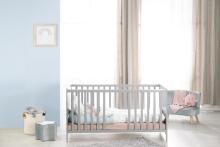 Roba Kombi Crib Art.299488 Taupe Beige Bērnu koka gultiņa transformeris 140x70cm
