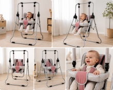 Adbor Swing N1 Art.N-05 Детские качели c защитным бортиком для дома/улицы