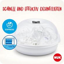 Nuk Micro Express Plus Microwave Art.299685 mikroviļņu krāsns sterilizators bērnu pudelītēm