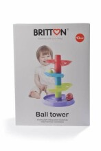 Britton Ball Tower Art.B1916  Развивающая разноцветная башня с шариками