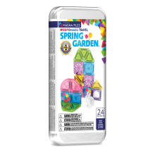 MAGNA-TILES Micromags magnētiskais konstruktors "Spring Garden", 24 gab.