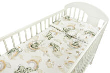 Pārvalku komplekts - 2 gab - 135x100, 40x60 - ZILONIS VARAVĪKSNĒ - BEIGE