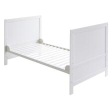 Roba Kombi Crib Art.299909 White Детская деревянная кроватка - трансформер 140x70см