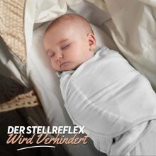Summer Infant Swaddle Set Art.299916 Swaddle Me Gray Cotton swaddle for comfortable sleep; suitable for swaddling babies weighing 3.2 kg to 6.4 kg.3 psc