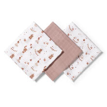 348/18 SUPER SOFT BROWN MUSLIN DIAPERS