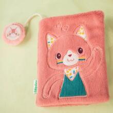 Fabric photo album - Jeanne the cat