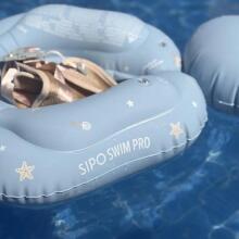 Sipo Swimpro Baby Life Jacket Art.SWM102TR Sand Peldriņķis mazuļiem (piepūšams riņķis peldēšanai) no 6 mēnešiem līdz 3 gadiem(11-18 kg)