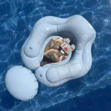Sipo Swimpro Baby Life Jacket Art.SWM102TR Sand Peldriņķis mazuļiem (piepūšams riņķis peldēšanai) no 6 mēnešiem līdz 3 gadiem(11-18 kg)