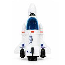 Kosmosa kuģis ar kosmonauta figūru, gaismām, skaņām un dūmu efektu