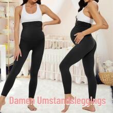 Maternity Leggings Art.300413 Black Leggingi grūtniecem
