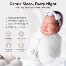 Gllquen  Swaddle Me Art.300528 Jungle  kokvilnas ietīšanas autiņš no 3.2kg līdz 6.4 kg